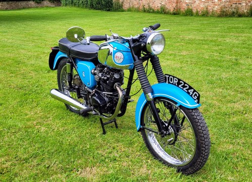 1969 BSA Bantam B175 with Honda XL125 engine learner legal SOLD