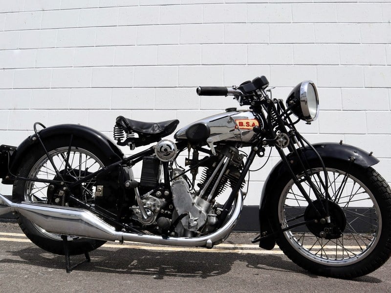 1931 BSA 500cc OHV Twin Port Sloper - Nice Condition
