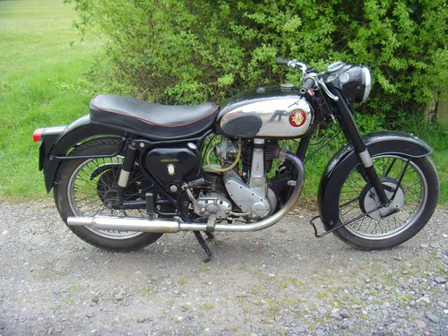 1954 BSA B31 uprated to 500cc SOLD
