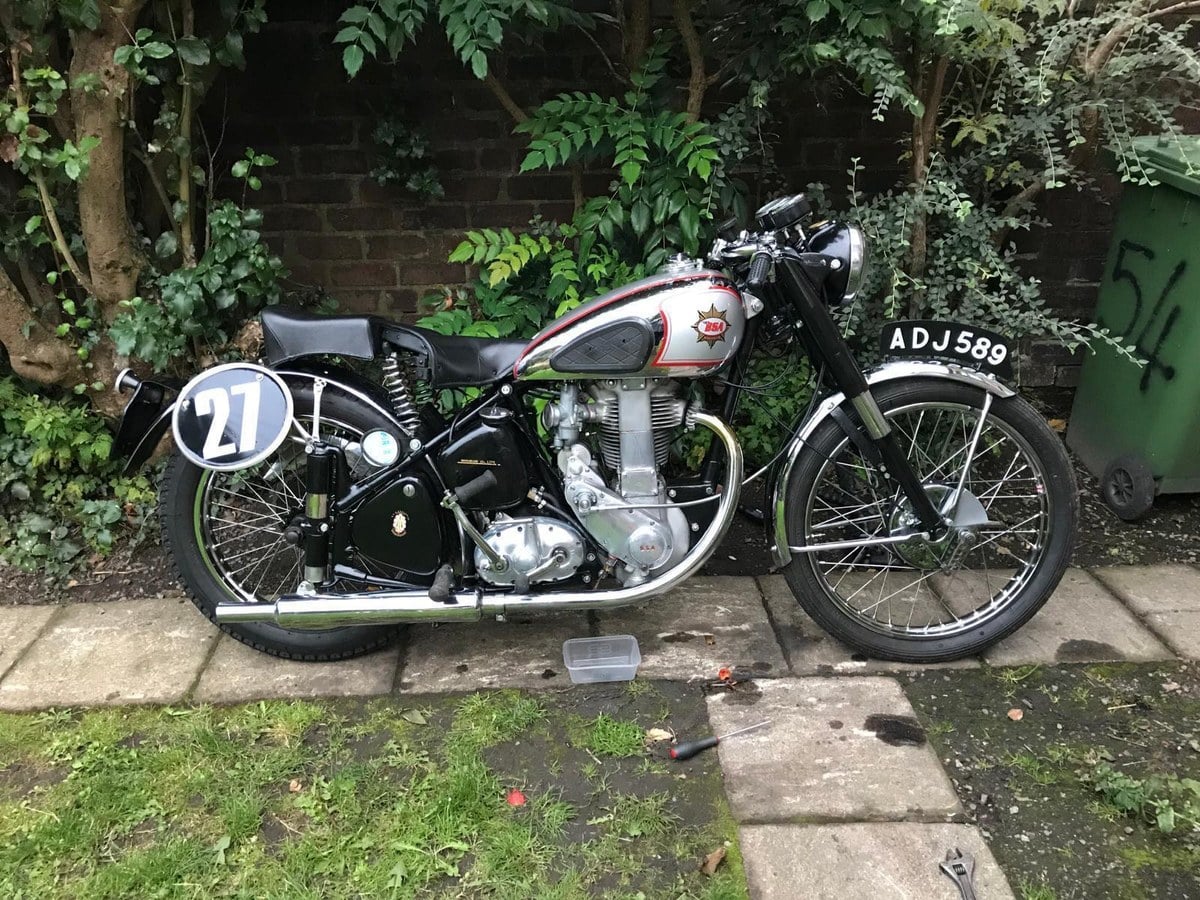 Bsa Zb32 Gs Racing 1949 BSA ZB32 Gold Star Clubman in Glasgow, United Kingdom - For Sale ...