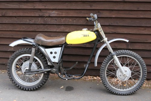 BSA B50 MX B 50 MX rolling chassis 1971 Classic Motocross Tw VERKAUFT