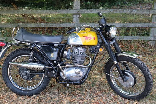 BSA B44 Victor Special 1969 stunning standard condition SOLD