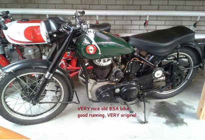 Picture of BSA M21 1953 350cc "green - black"