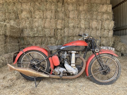 LOT 540 1937 BSA 499cc M22 Sports Project For Sale by Auction