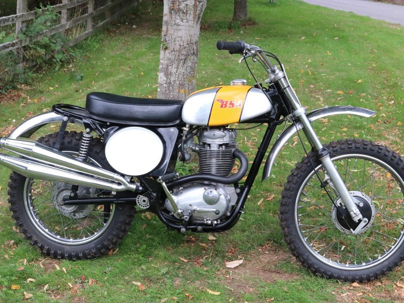 BSA B50 MX B 50 MX 1973 one of the very last made Untouched