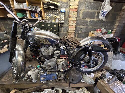 1958 BSA A10 RGS Replica Project For Sale