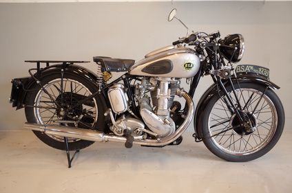 Picture of BSA Gold Star JM24. Immaculate condition. Ready for the road