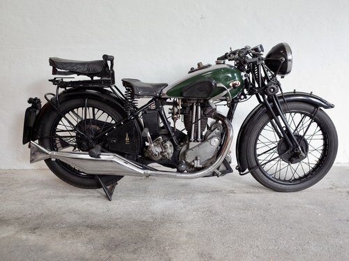 1936 BSA Q7. First paint. Good runner. Matching numbers For Sale