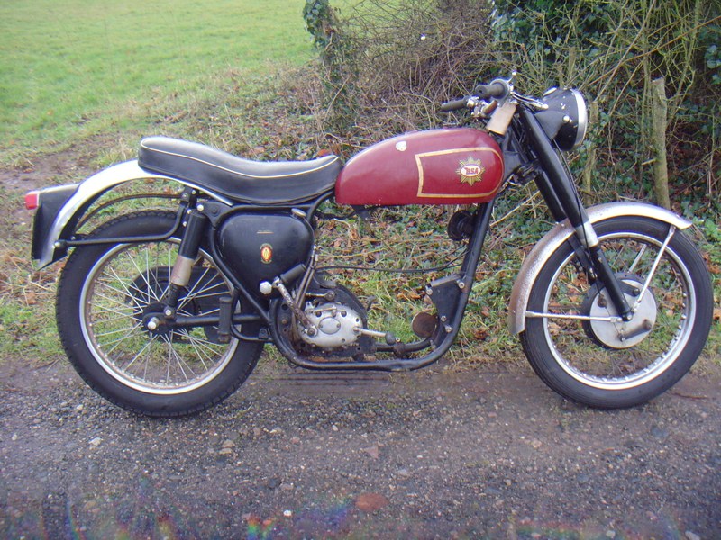1955 BSA Goldstar rolling chassis