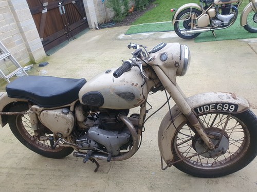 1955 BSA A10 GOLDEN FLASH project transferable number £3499 For Sale