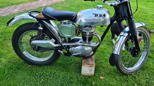 Picture of 1960 BSA C15 trials bike, lots of alloy bits fitted, £3995. - For Sale