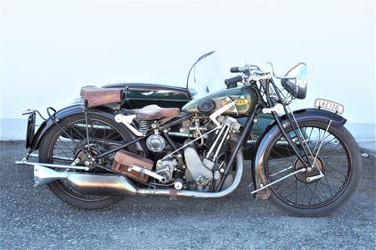 Picture of BSA Sloper with sidecar