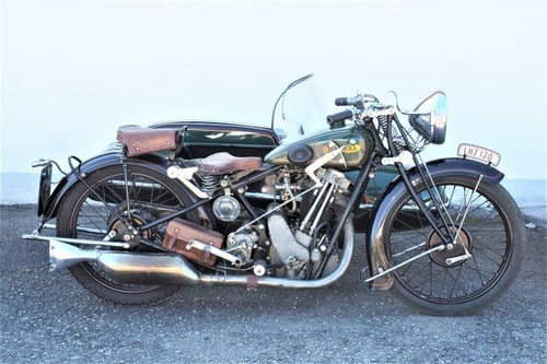 1927 BSA Sloper with sidecar VERKAUFT