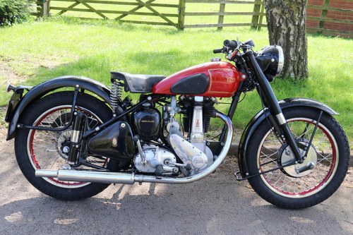 1953 BSA B33 B 33 Full restoration and in Staggering Conditio VERKAUFT