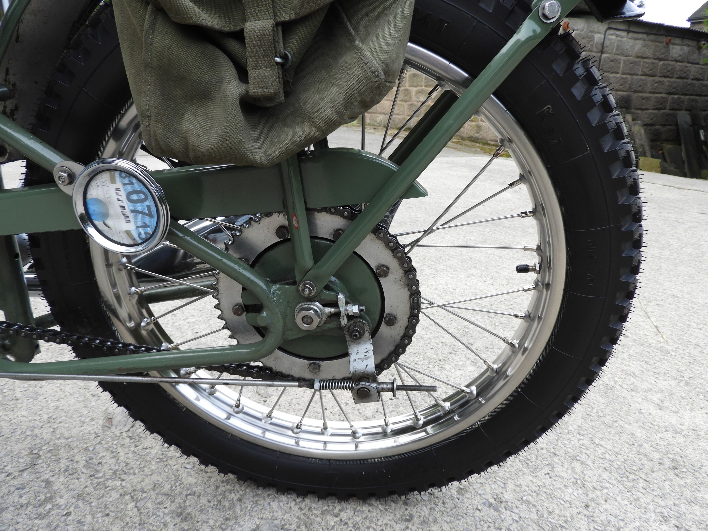 Bsa Rigid Frame Motorcycles 1949 BSA BANTAM D1 125CC RIGID COMPETITION/TRIALS !!!! For Sale