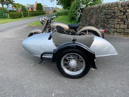 1953 BSA Gold Flash 650 With Charnwood "Meteor" Side Car SOLD