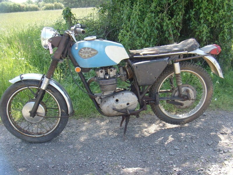 1968 BSA B25 Starfire project