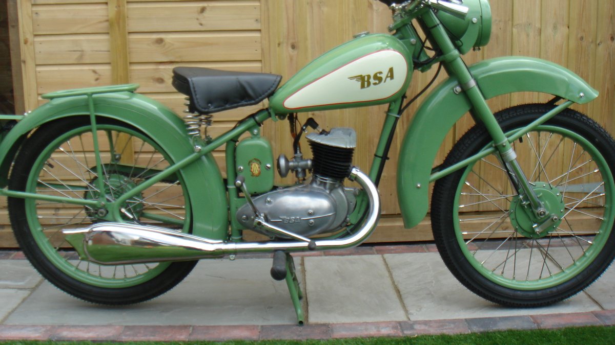 Bsa Rigid Frame Motorcycles 1948 BSA D1 rigid Green Manual, 3 speed n/a in warrington, United ...