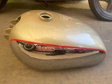 Picture of Repro BSA A10 gold flash petrol fuel tank for sale £250