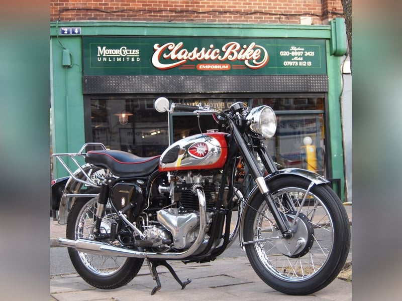 1957 BSA A10 Golden Flash, Rebuilt, Stunning Condition.
