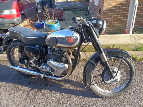 1954 BSA Golden flash