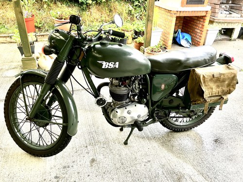 1967 BSA B40WD