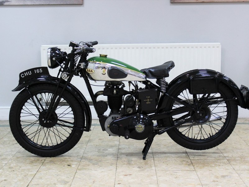 1936 BSA 250 Light De-Luxe B18 - Restored