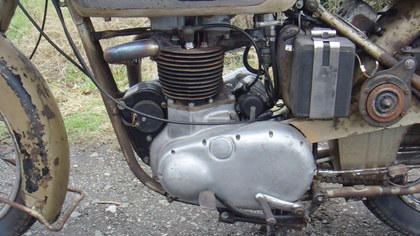 1953 BSA A10 Golden Flash plunger 650cc