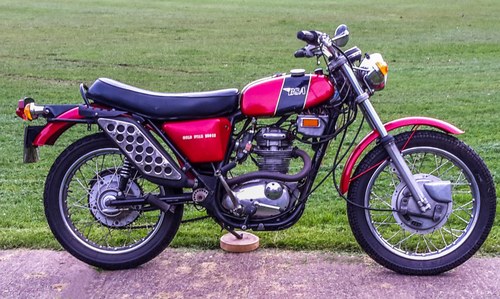 1971 BSA B25SS "Gold Star" 250cc Till salu på auktion