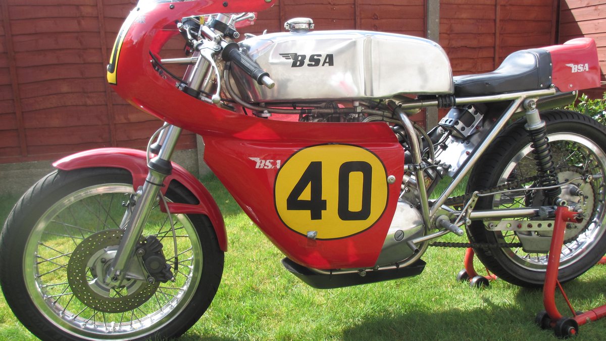 1972 BSA B50 Red Manual, speed in burnley, United Kingdom