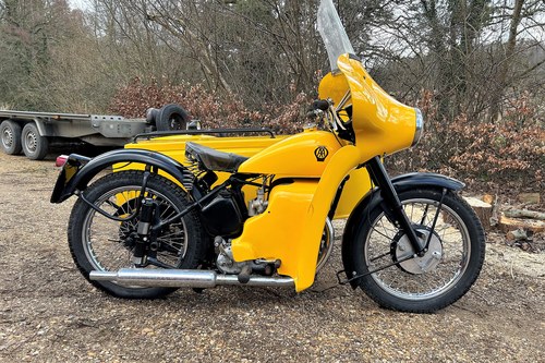 1956 BSA M21 AA Patrol Sidecar Outfit For Sale by Auction