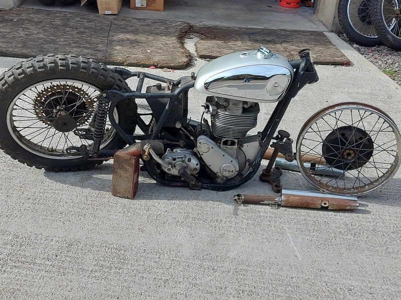 1959 BSA GOLD STAR CATALINA CLASSIC SCRAMBLER PROJECT