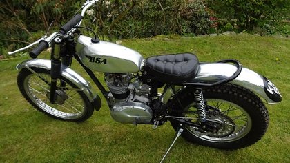 BSA C15 trials bike 1965