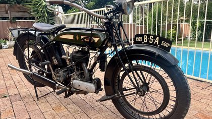 1925 BSA 1925 500cc SV