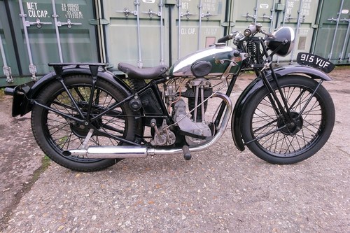 1934 BSA B2 Zu verkaufen durch Auktion