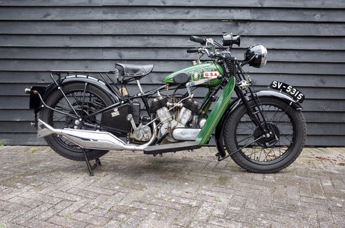 1930 BSA G30-15. 987cc SV V-Twin. Restored to very good condition VERKAUFT