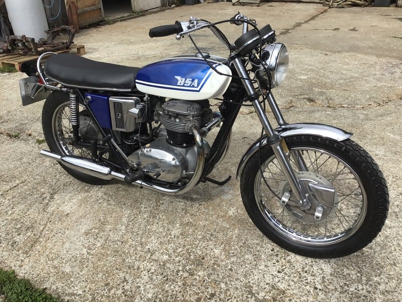 1972 BSA A65 THUNDERBOLT MATCHING FRAME, ENGINE NUMBERS