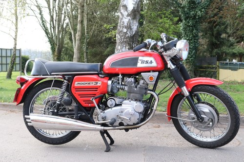 1970 BSA A75 Rocket 3 MK1 UK registered With Electric Start!! SOLD