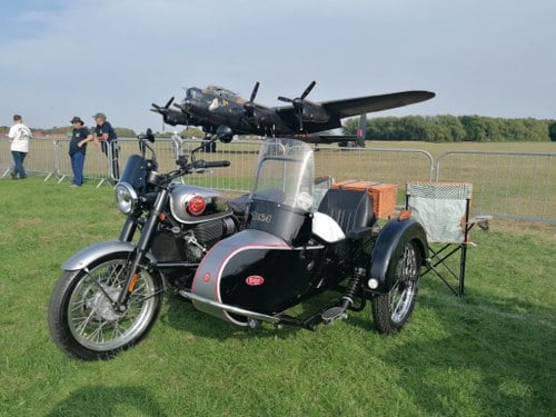 2023 BSA 650cc Gold Star and sidecar 705 miles p/ex maybe