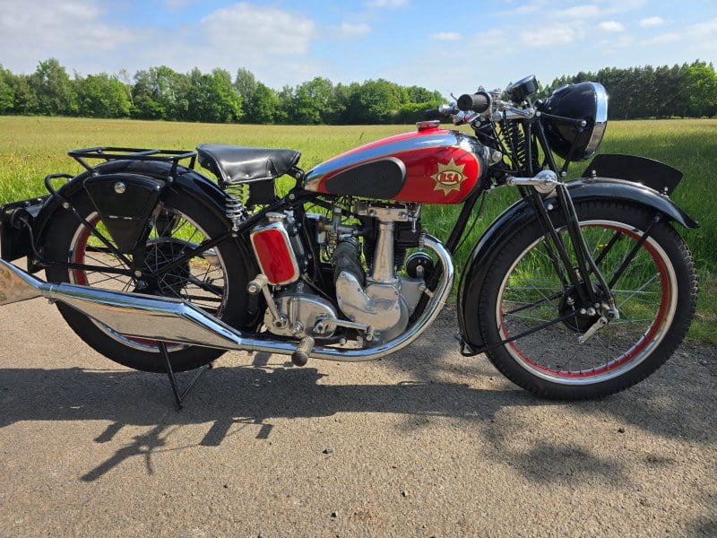1937 BSA B22 Empire star