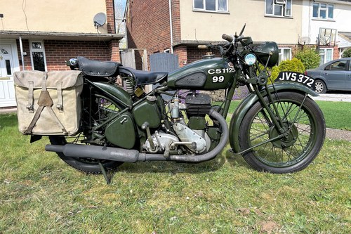 1942 BSA M20 WD For Sale by Auction