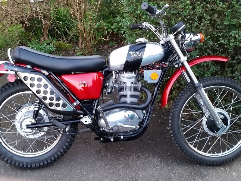 1971 BSA B50T Victor Trail 500cc Single, PRICE LOWERED!!!