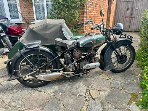 1934 BSA G14 Motorcycle SOLO
