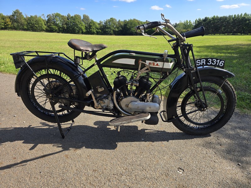 1924 Bsa model E V twin