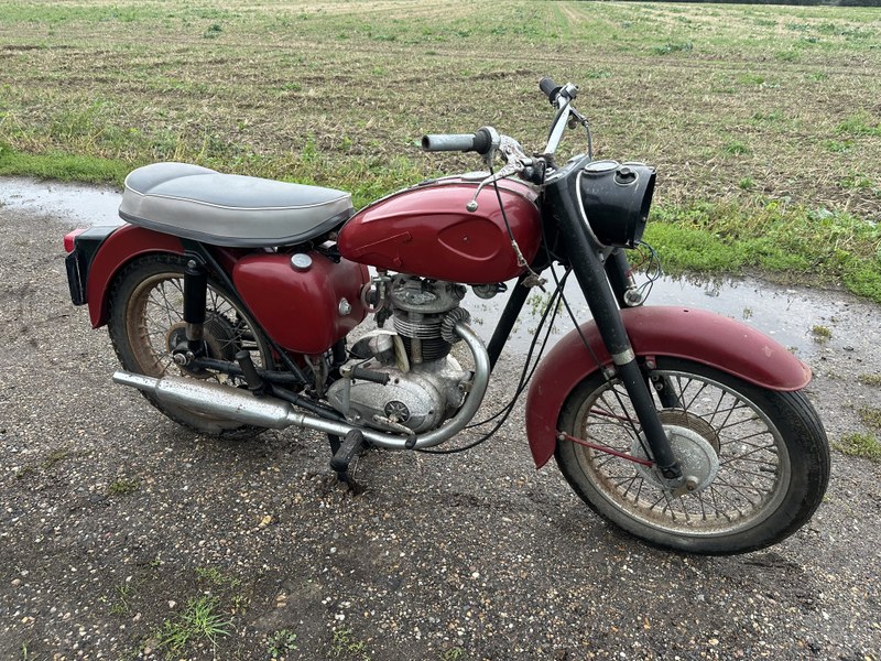 Late 1950's / early 60's BSA C15 250cc motorcycle