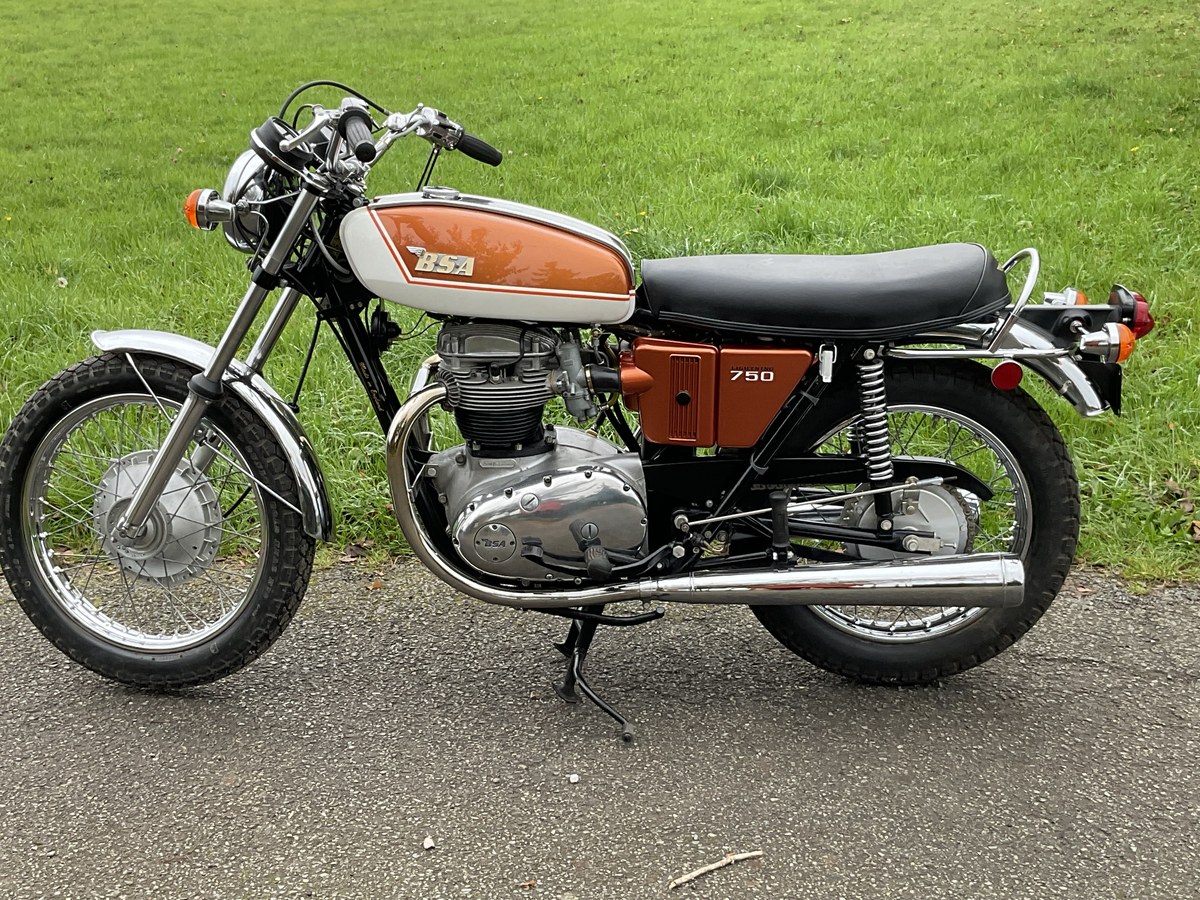 1971 BSA Lightning Orange Manual, 4 speed in United Kingdom - For Sale ...