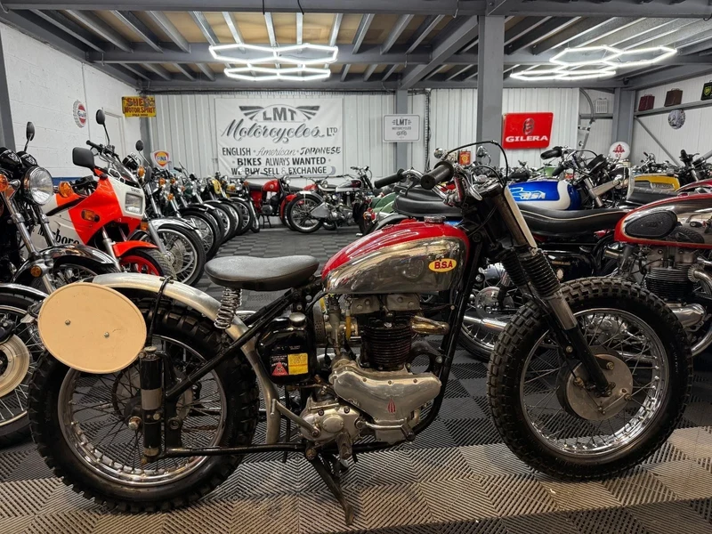 1950 BSA A7 Plunger scrambler