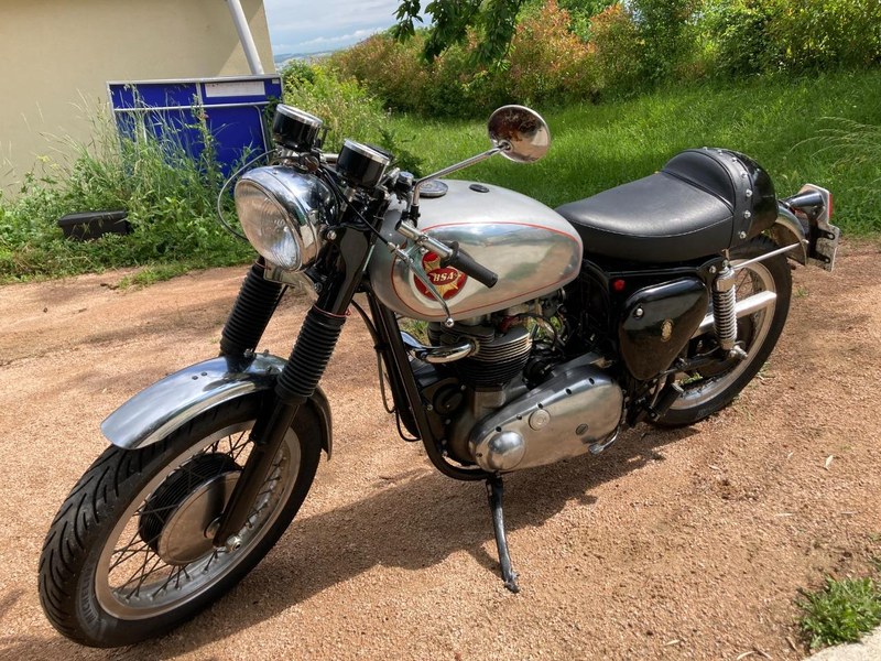 Bsa A7 Racwer 1958 BSA A7 Grey Manual, 4 speed in Le Crest, France - For Sale | Car ...