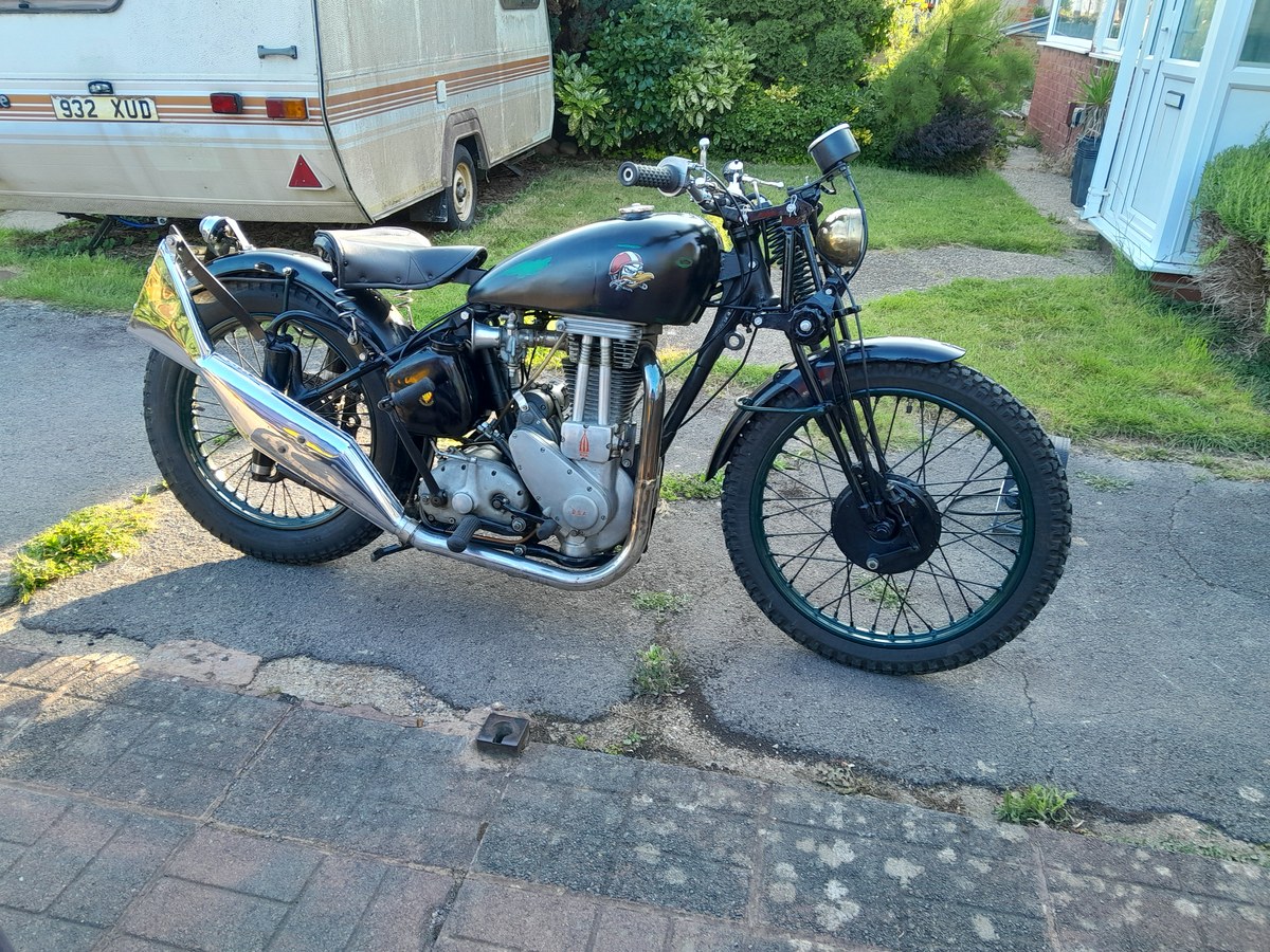 Custom Bsa 1952 BSA M21 Black Manual, 4 speed Right Hand Drive in Fareham, United ...