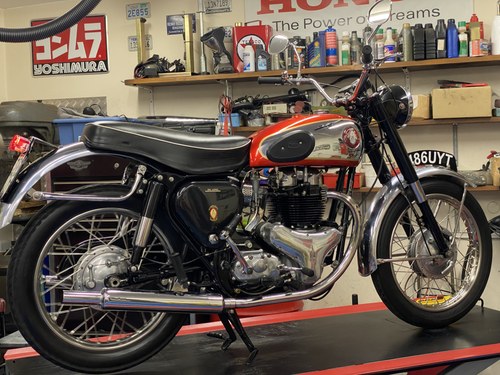 1956 BSA A10 650 Super Rocket Replica, SOLD TO KONRAD: VERKOCHT